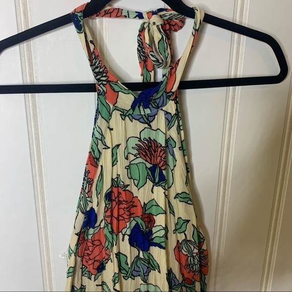 Revolve TAVIK Lucia open back floral romper 307 - Picture 5 of 11